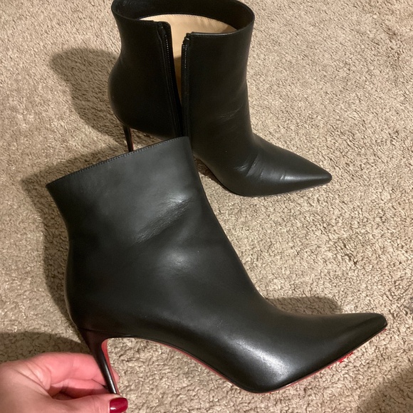 Christian Louboutin 85mm Sokate pointed-toe stiletto boots - Picture 9 of 11